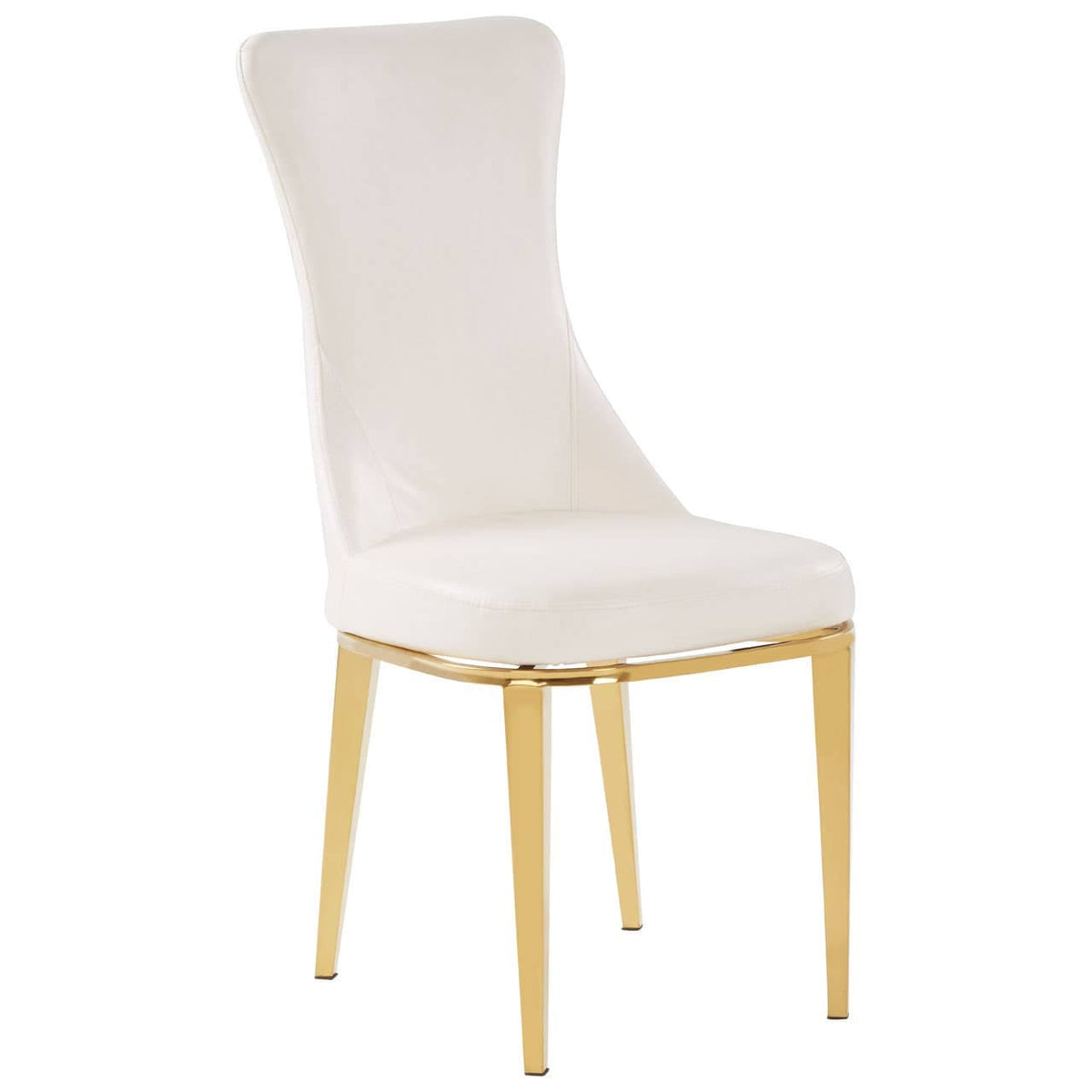 Forli White Dining Chair.