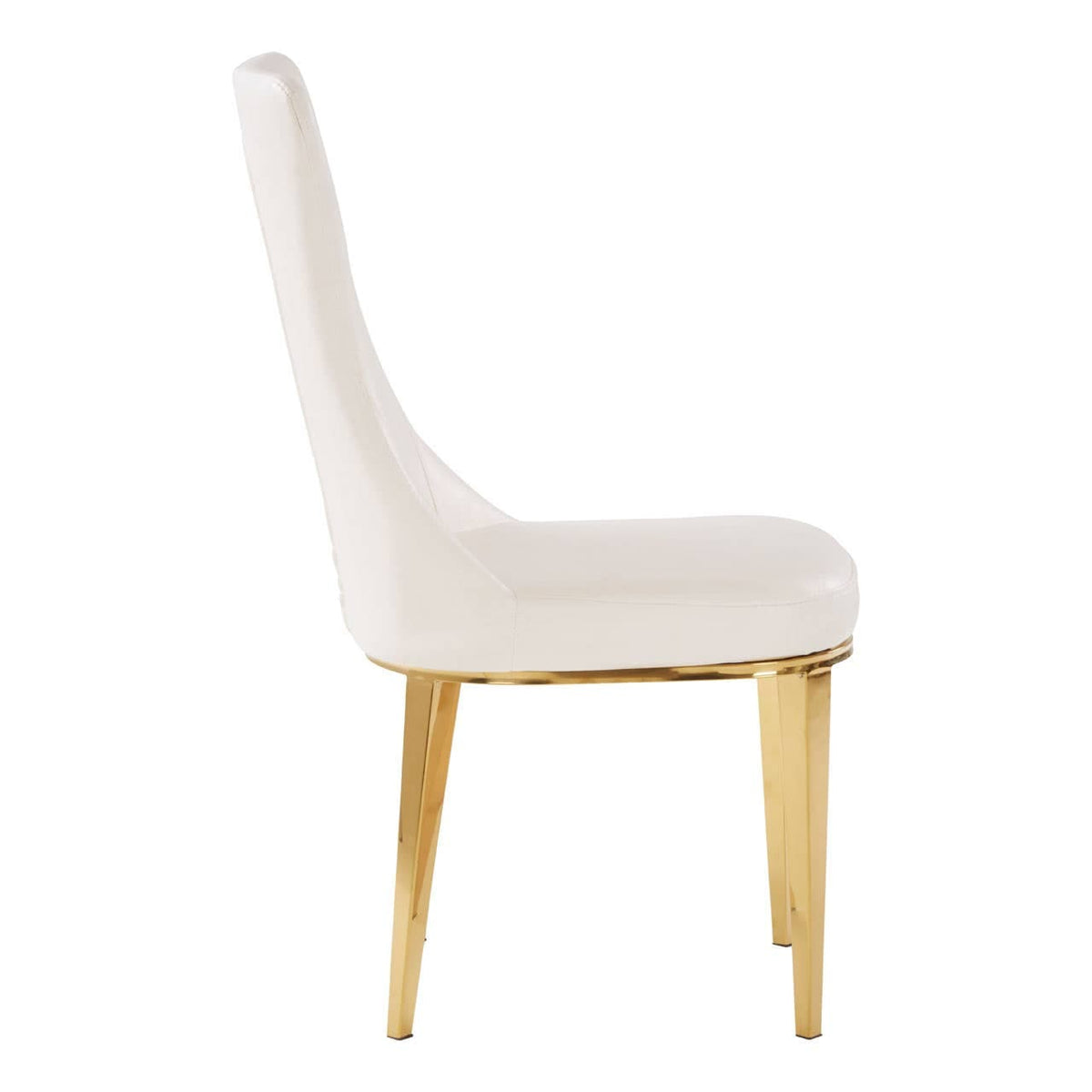 Forli White Dining Chair.