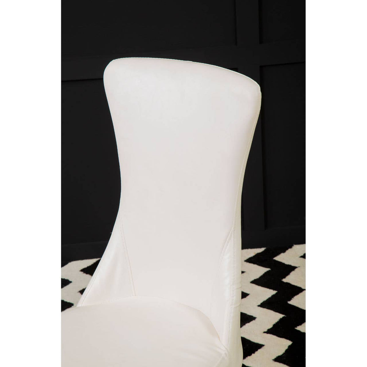 Forli White Dining Chair.