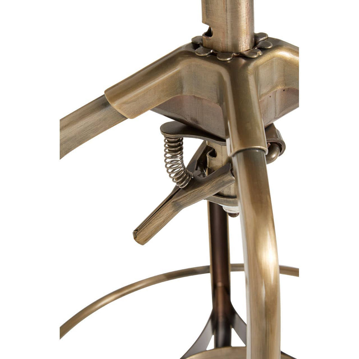 Gator Brass Adjustable Stool.