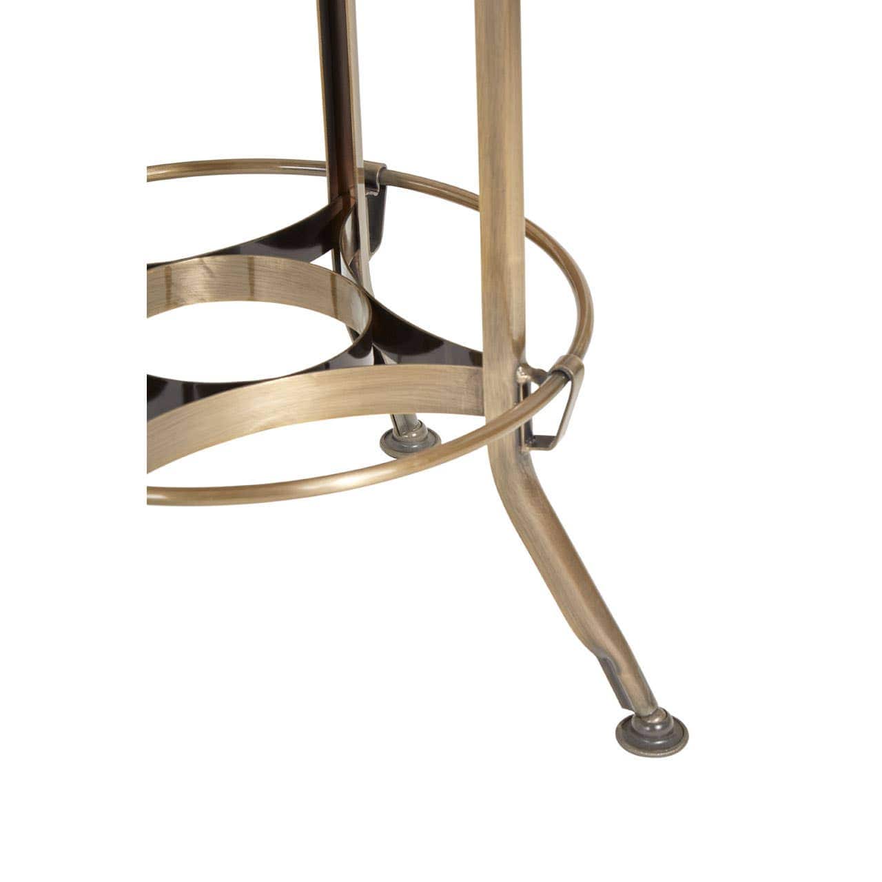 Noosa & Co. Dining Gator Brass Adjustable Stool House of Isabella UK