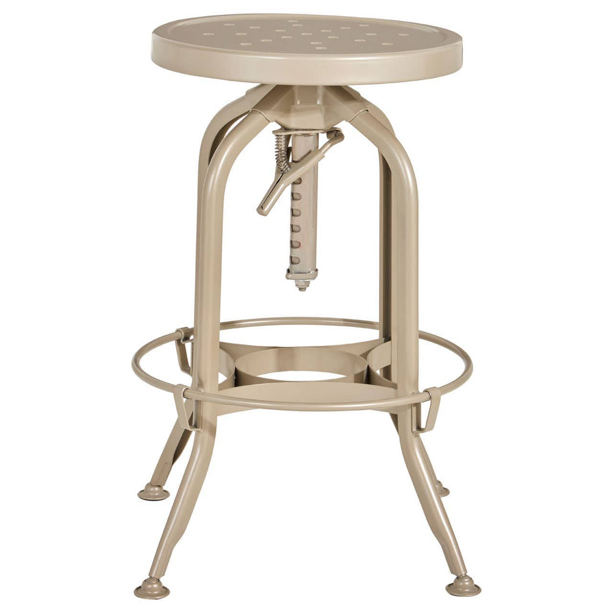 Gator Champagne Finish Adjustable Stool.