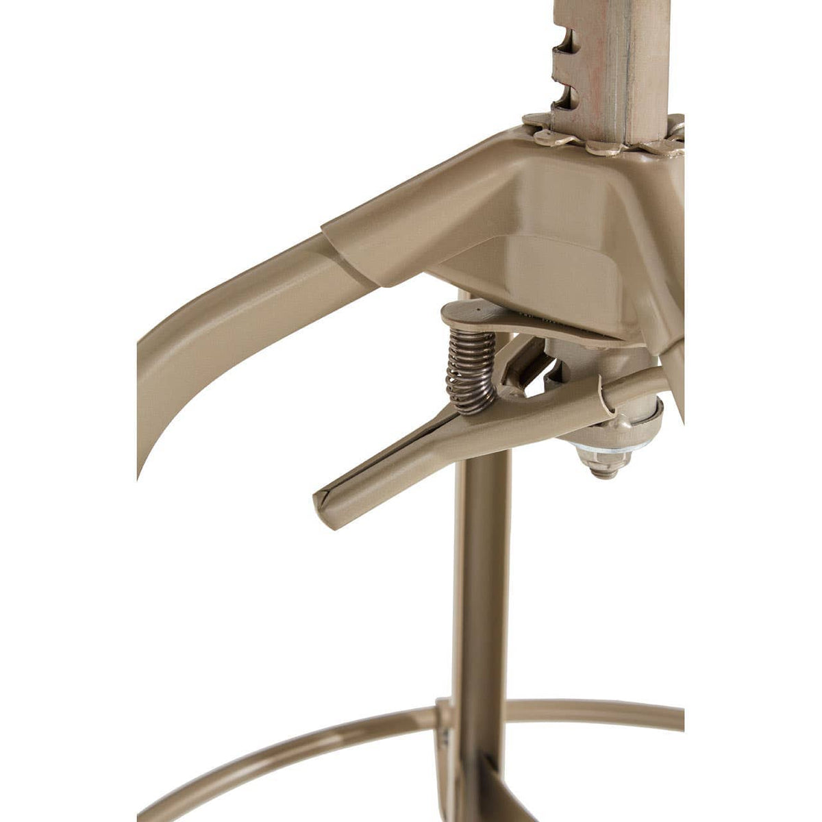 Gator Champagne Finish Adjustable Stool.