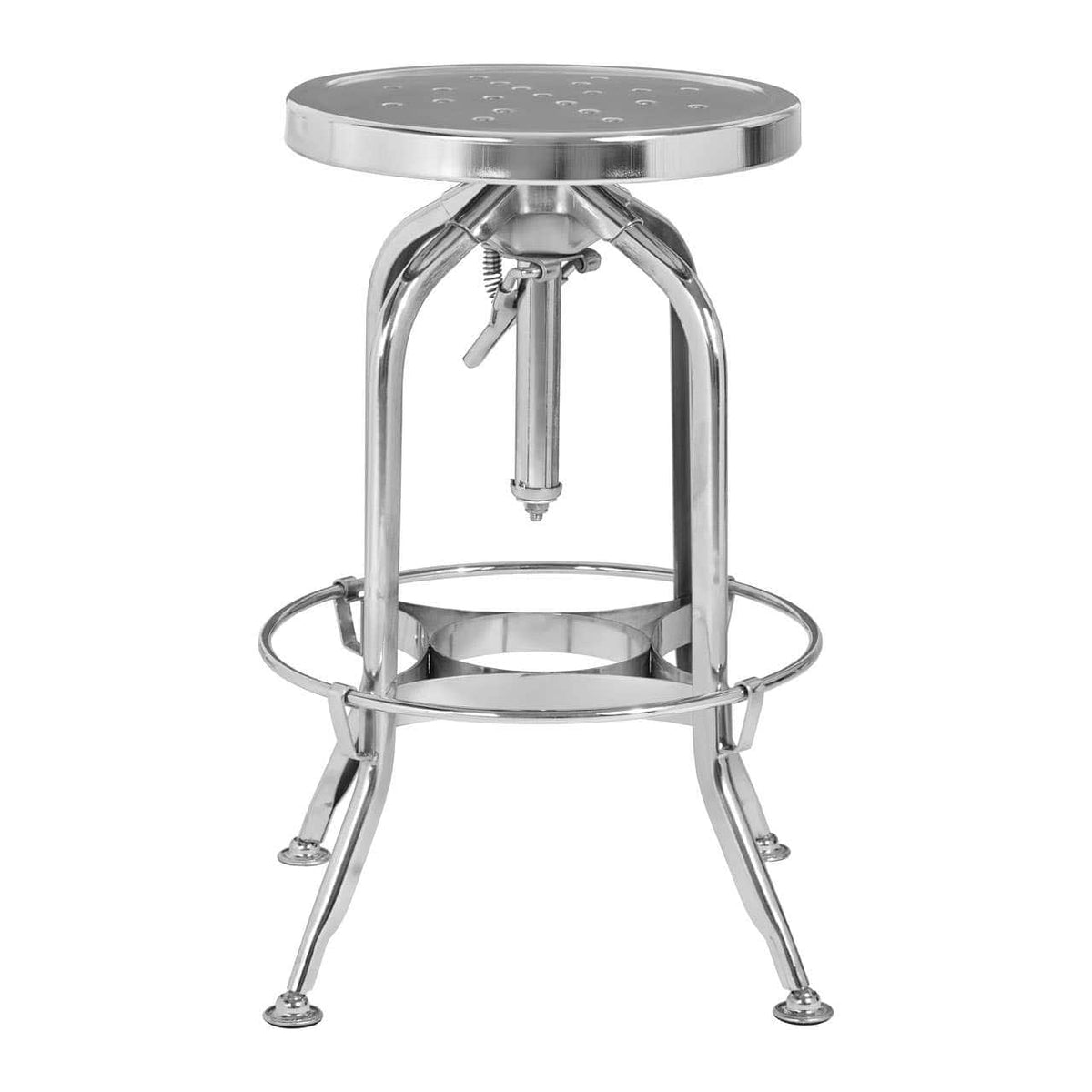Gator Silver Adjustable Stool.