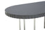 Noosa & Co. Dining Genoa Grey Gloss Finish Oval Dining Table House of Isabella UK