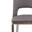Gilden Grey Leather Effect Dining Chair.