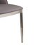 Gilden Grey Leather Effect Dining Chair.