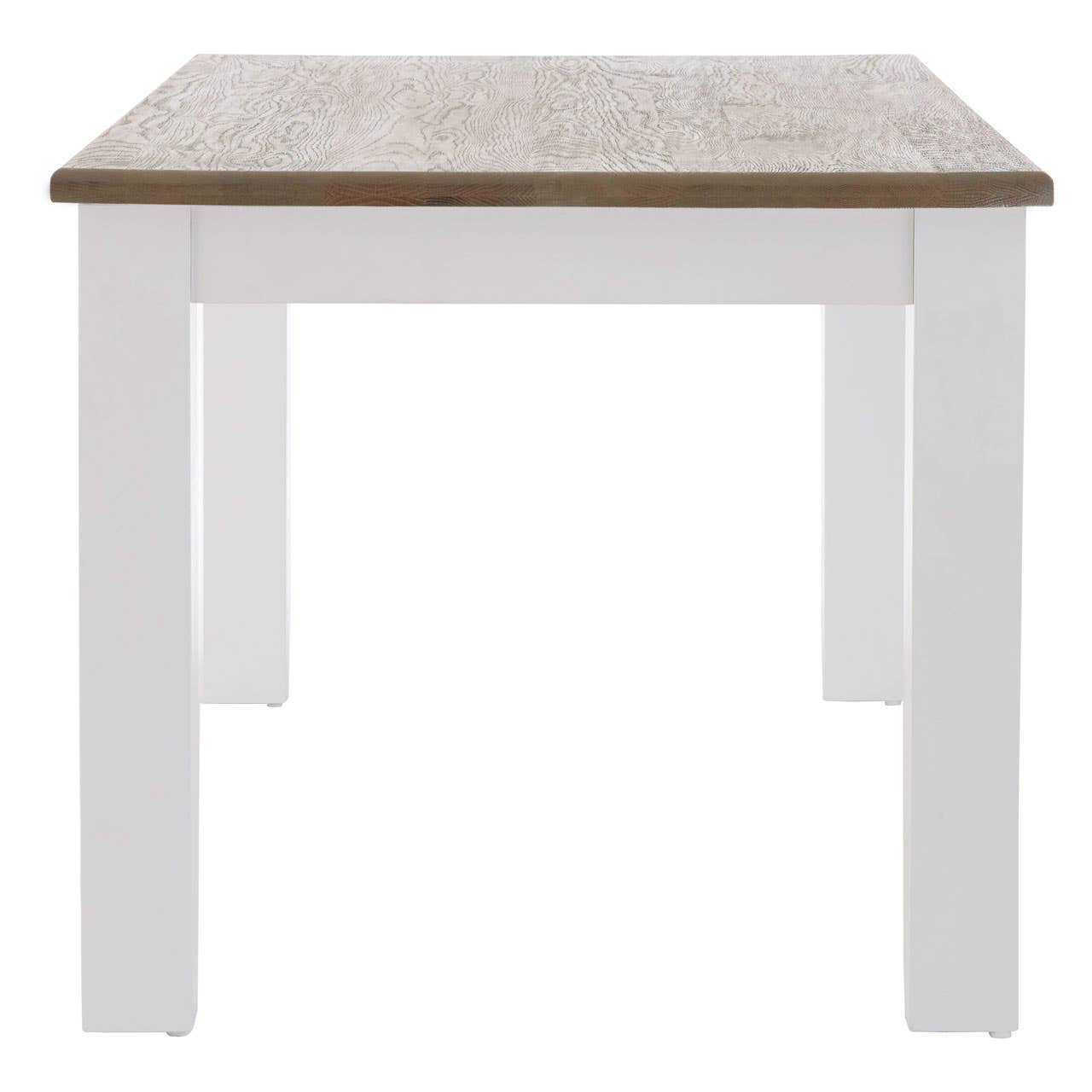 Noosa & Co. Dining Hampstead Oak Top White Dining Table House of Isabella UK