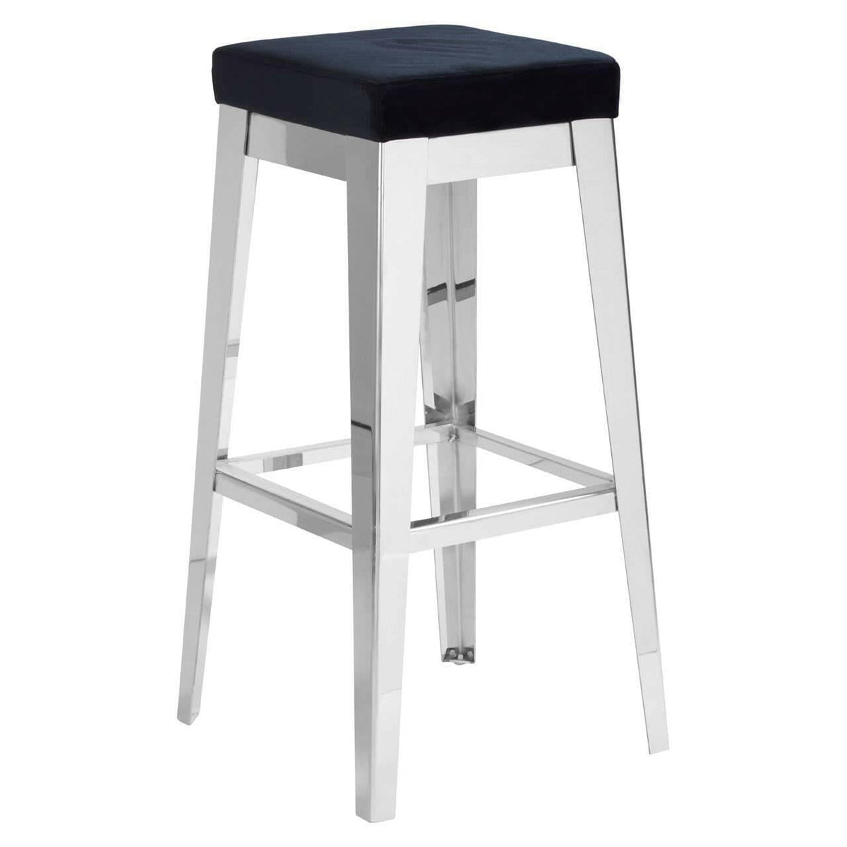 Horizon Silver Bar Stool.