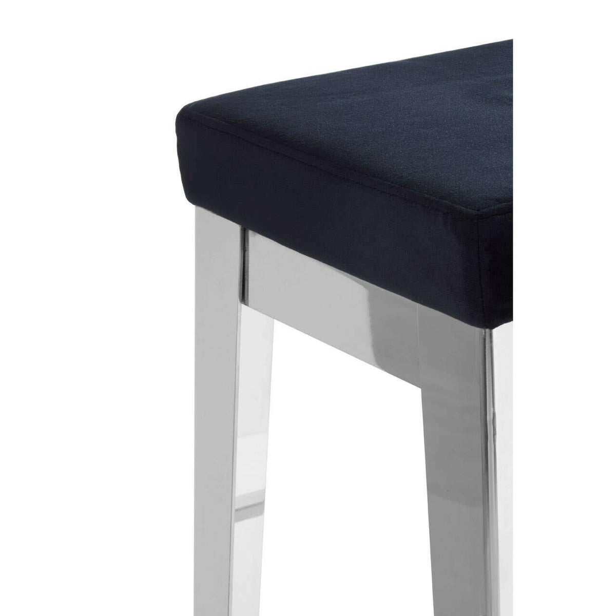 Horizon Silver Bar Stool.