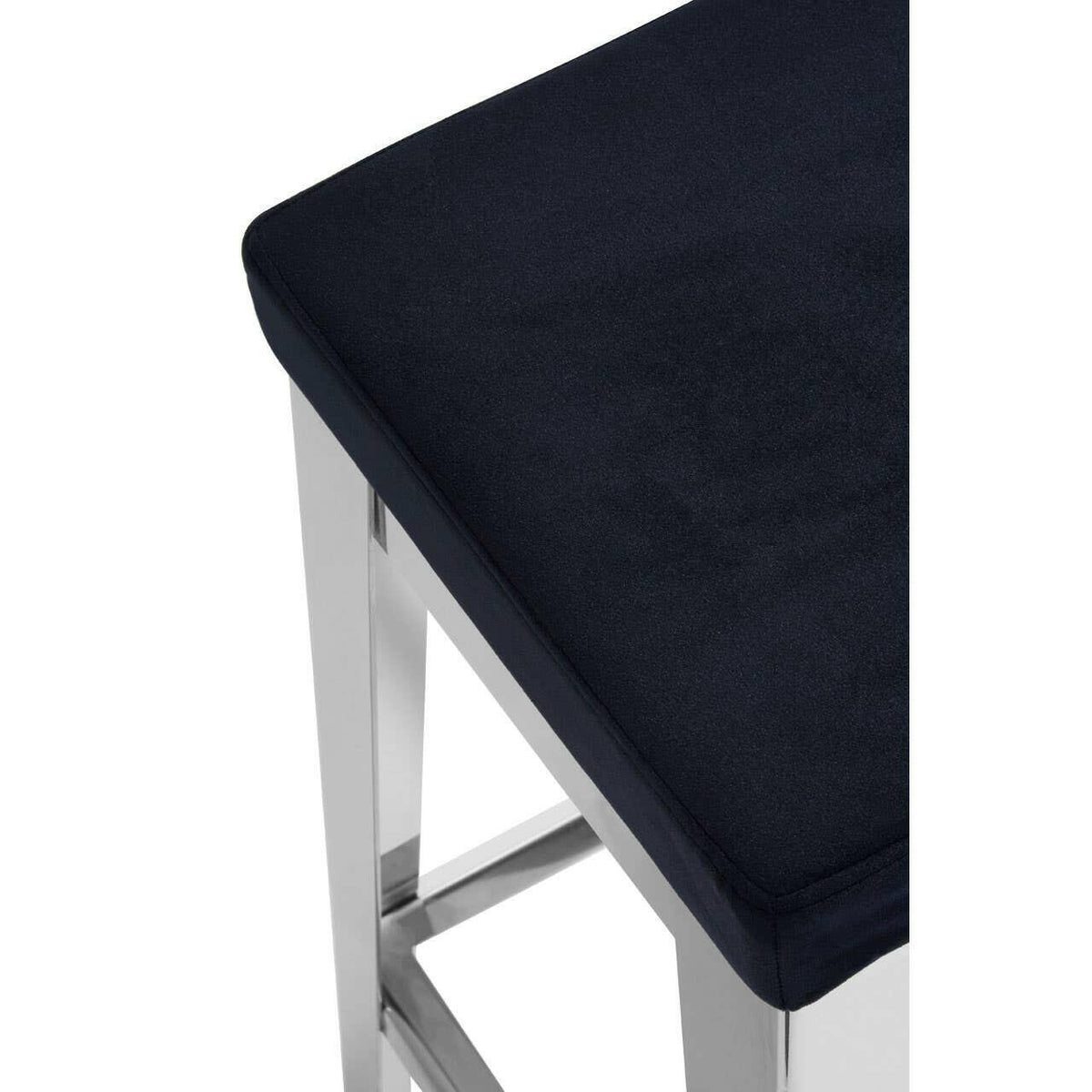 Horizon Silver Bar Stool.