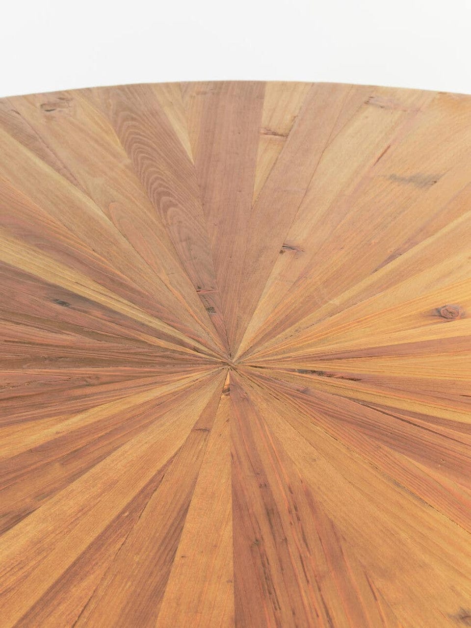 Noosa & Co. Dining Jana Round Fir Wood Dining Table with Splayed Legs House of Isabella UK