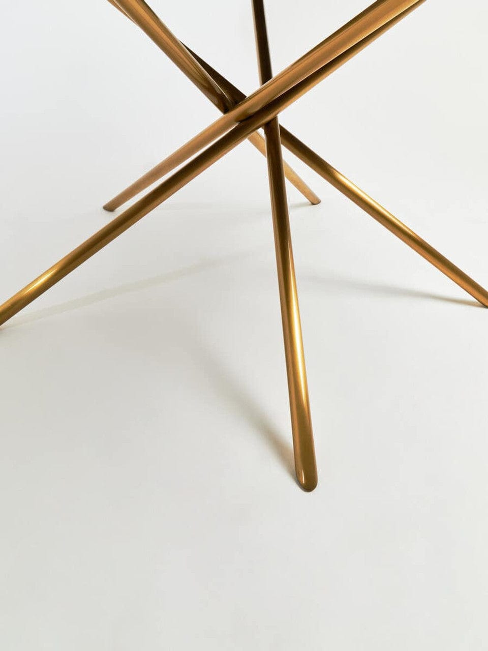 Noosa & Co. Dining Jana Round Fir Wood Dining Table with Splayed Legs House of Isabella UK