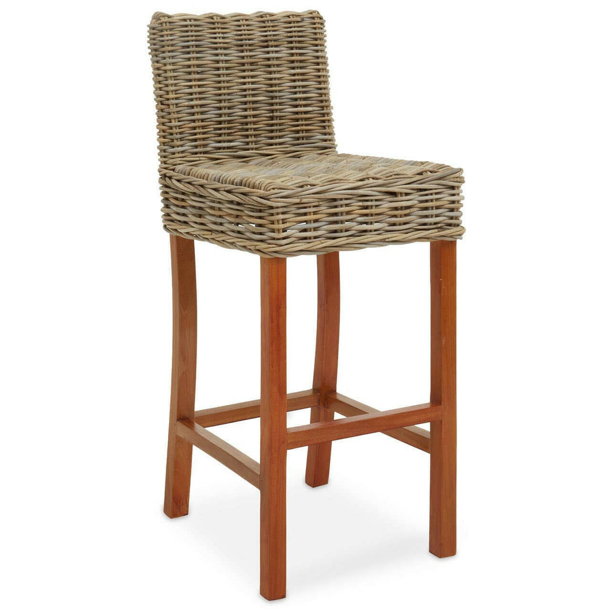 Java Natural Rattan Bar Chair.