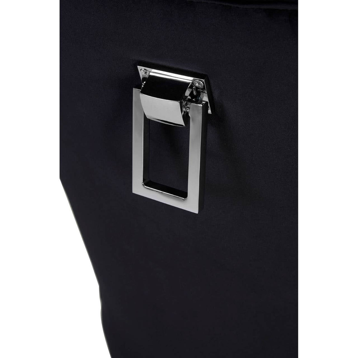 Kensington Townhouse Black Buttoned Dining Chair.