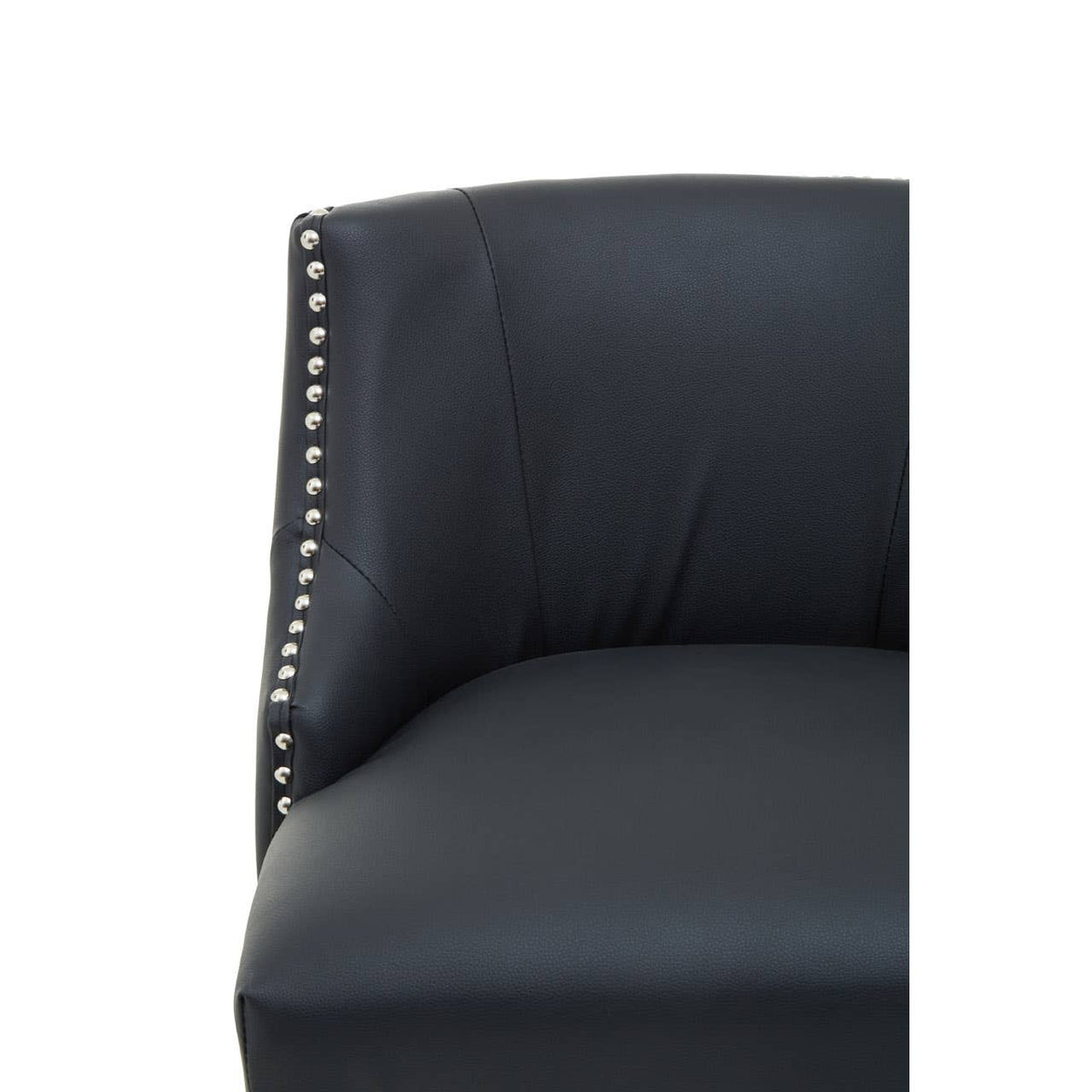 Kensington Townhouse Black Hevea Bar Chair.