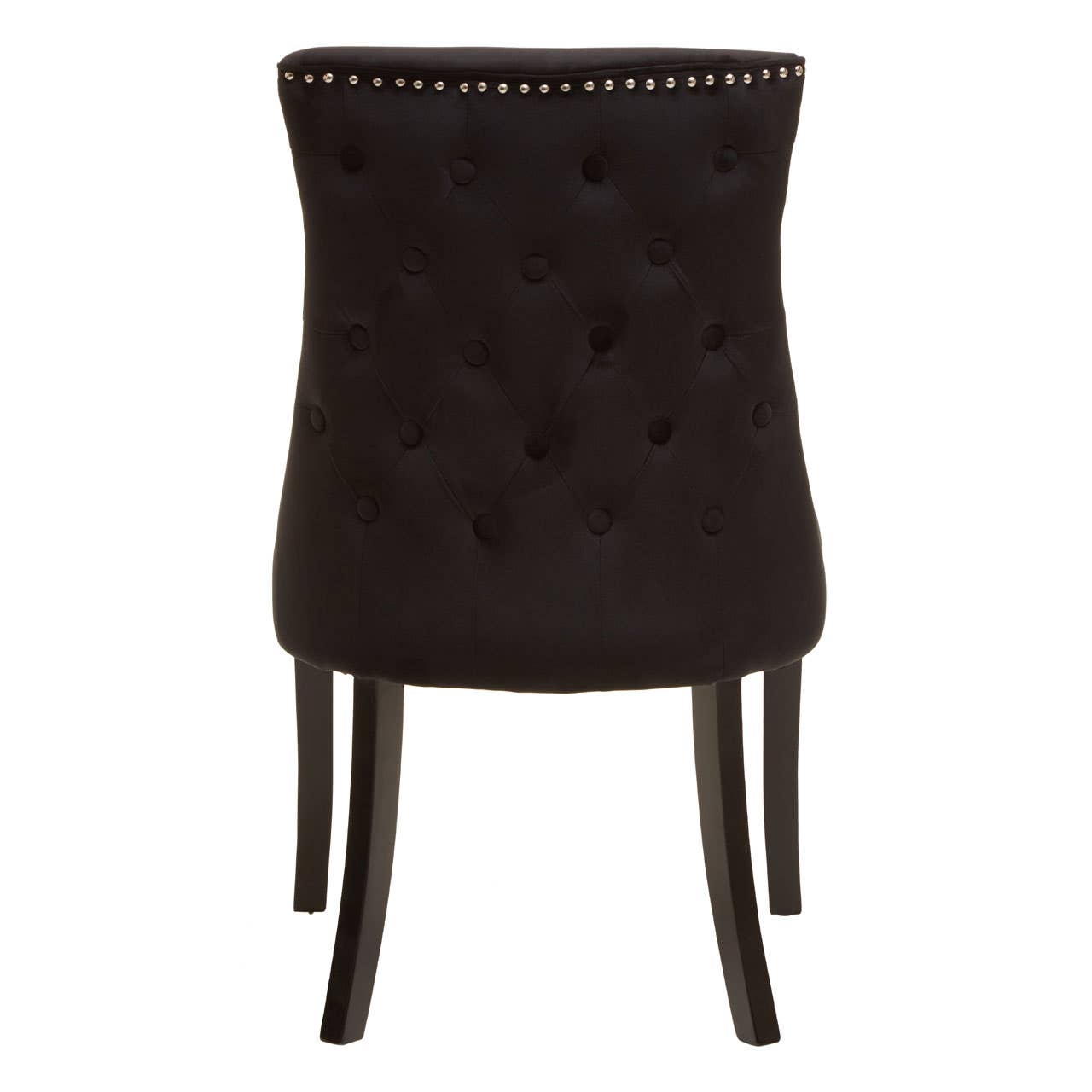 Noosa & Co. Dining Kensington Townhouse Black Velvet Dining Chair House of Isabella UK