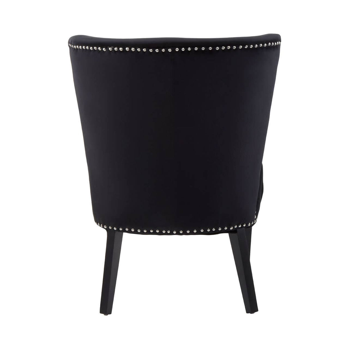 Kensington Townhouse Black Winged Dining Chair.