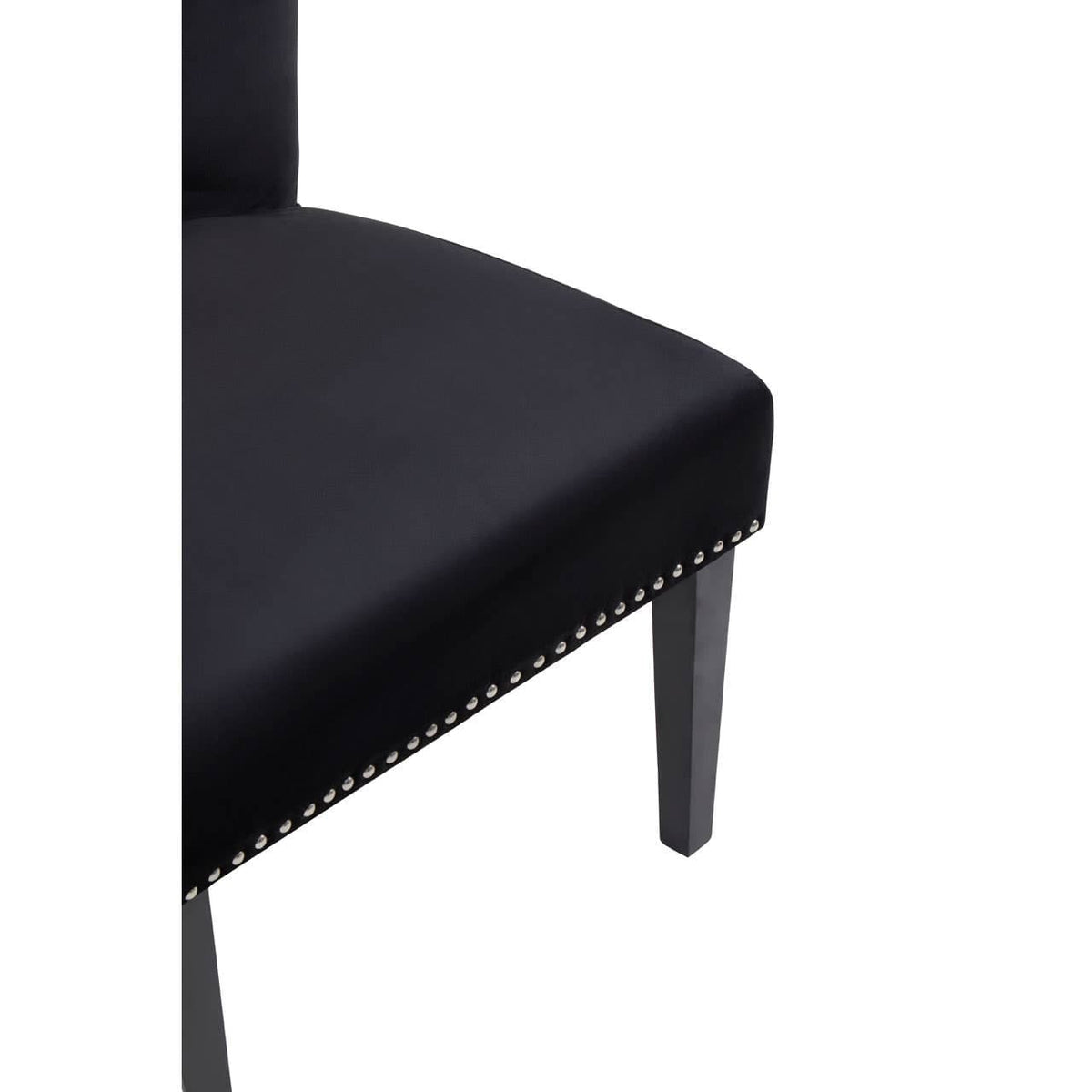 Kensington Townhouse Black Winged Dining Chair.