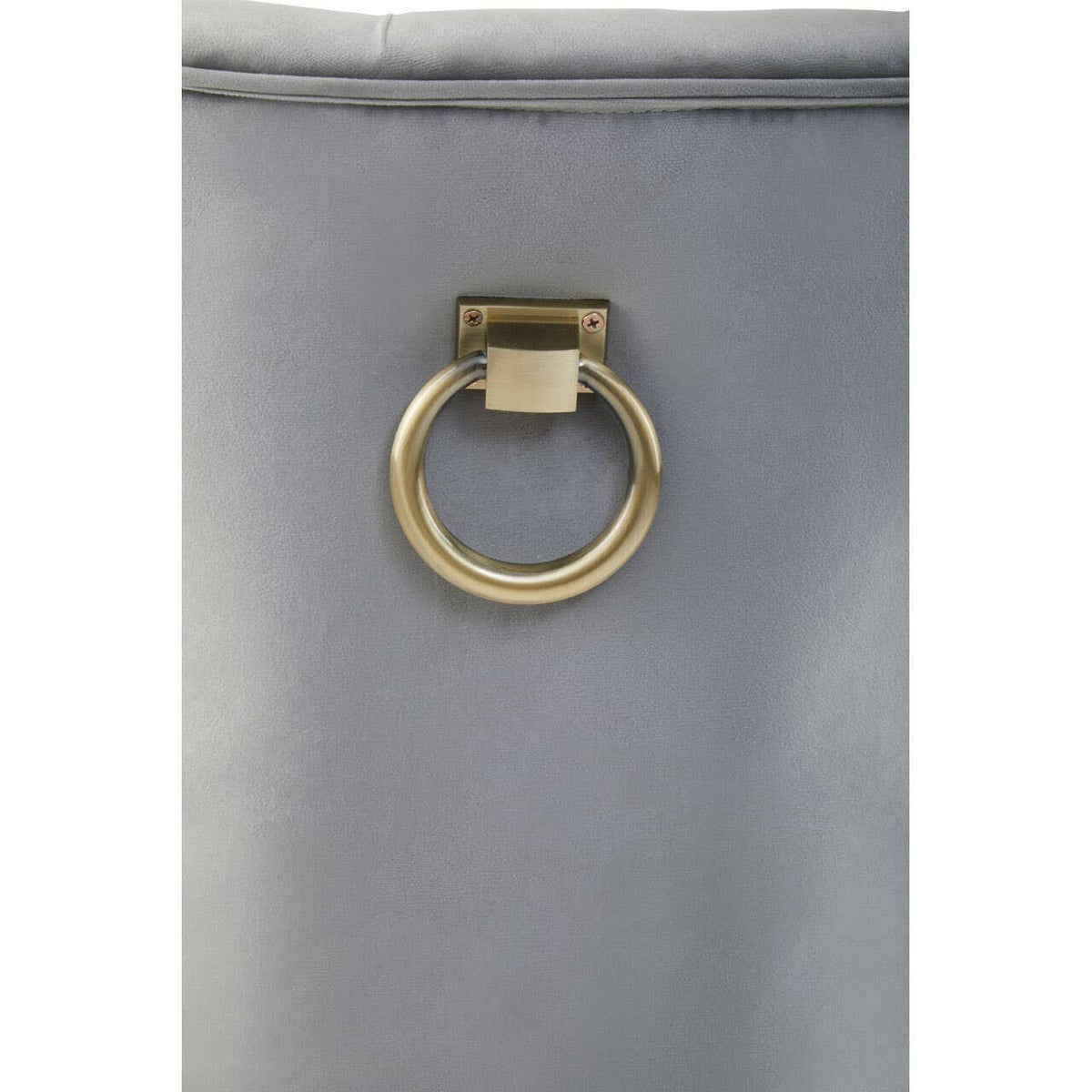 Kensington Townhouse Grey Buttoned Dining Chair.