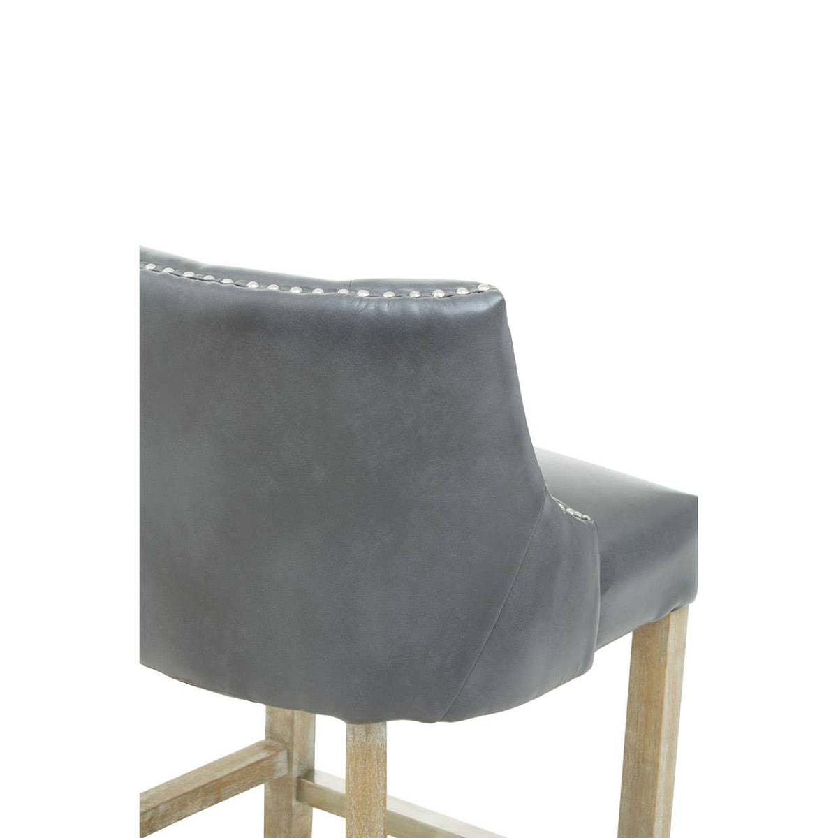 Kensington Townhouse Grey Hevea Bar Chair.