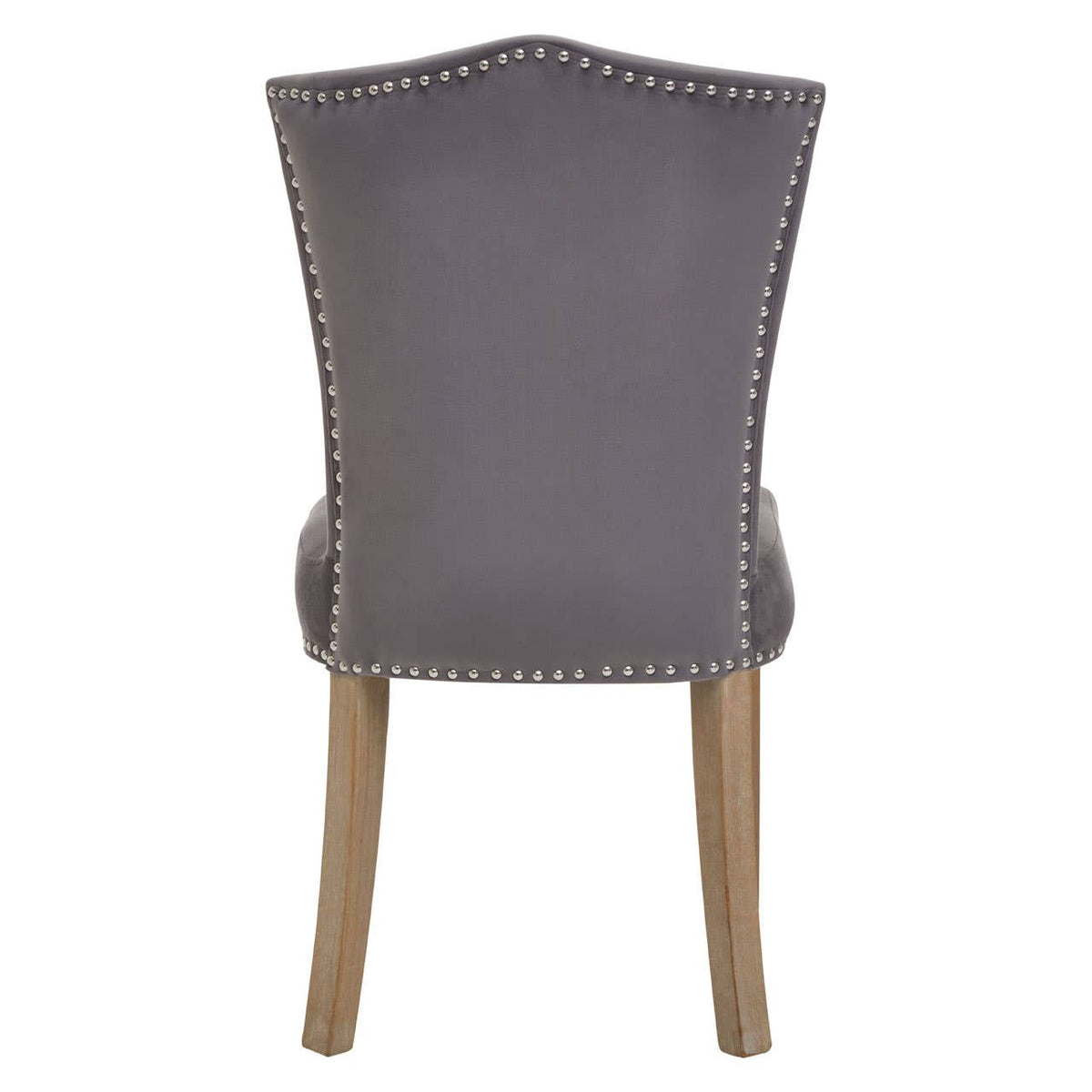 Kensington Townhouse Grey Velvet Dining Chair.