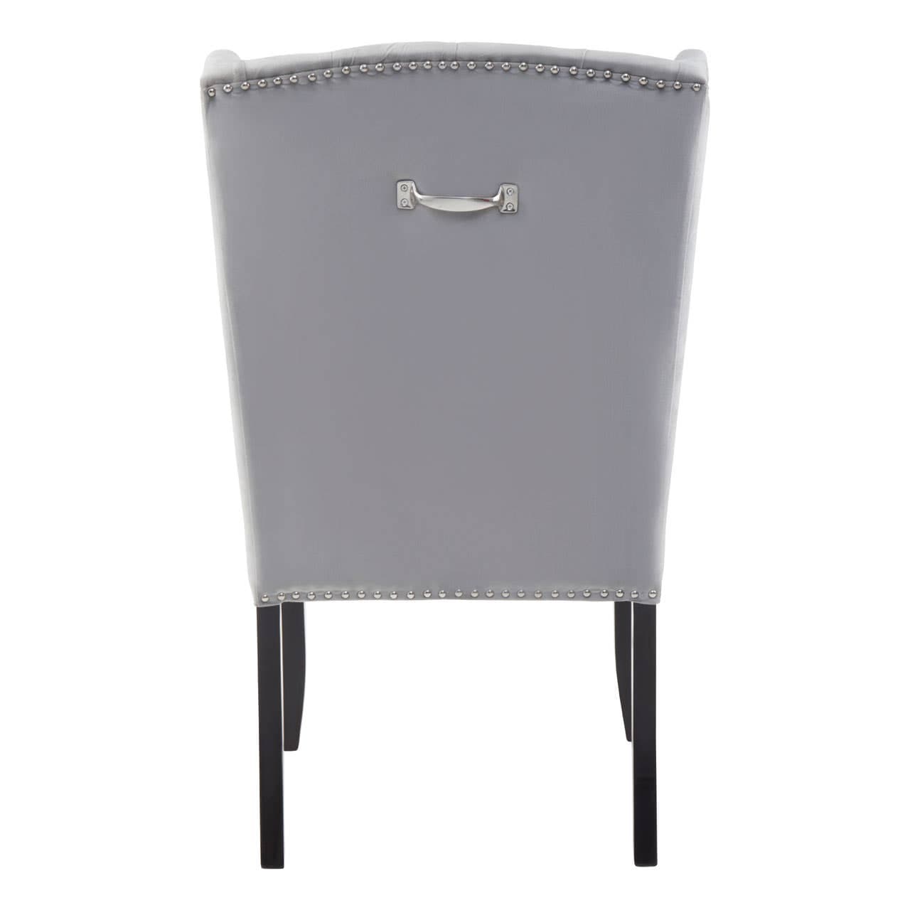 Noosa & Co. Dining Kensington Townhouse Grey Velvet Dining Chair House of Isabella UK