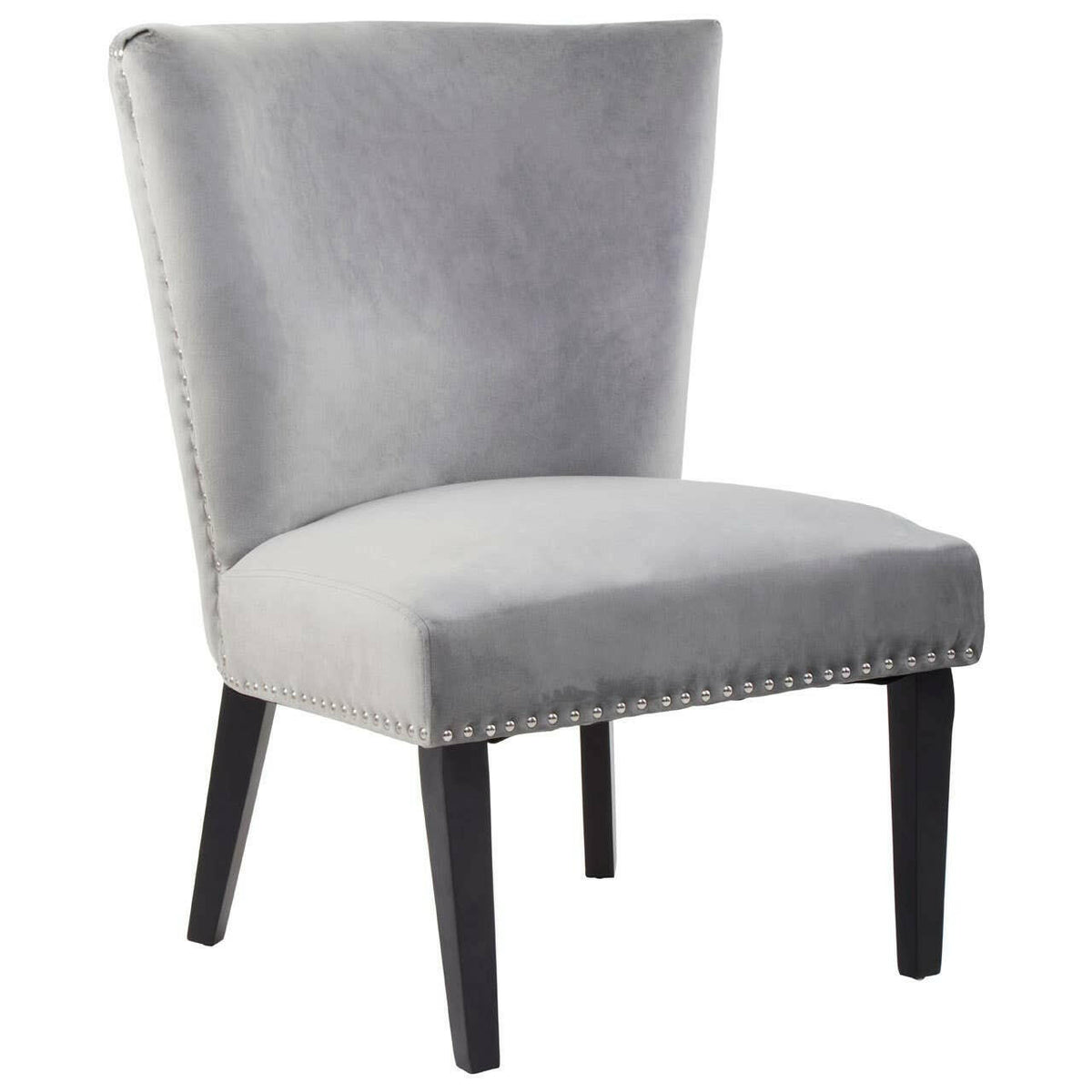 Kensington Townhouse Grey Winged Dining Chair.