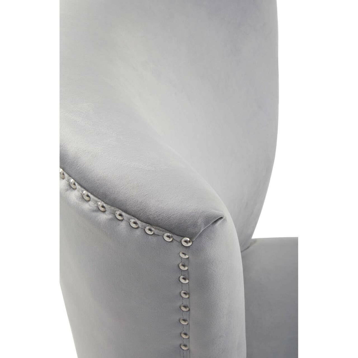 Kensington Townhouse Grey Winged Dining Chair.