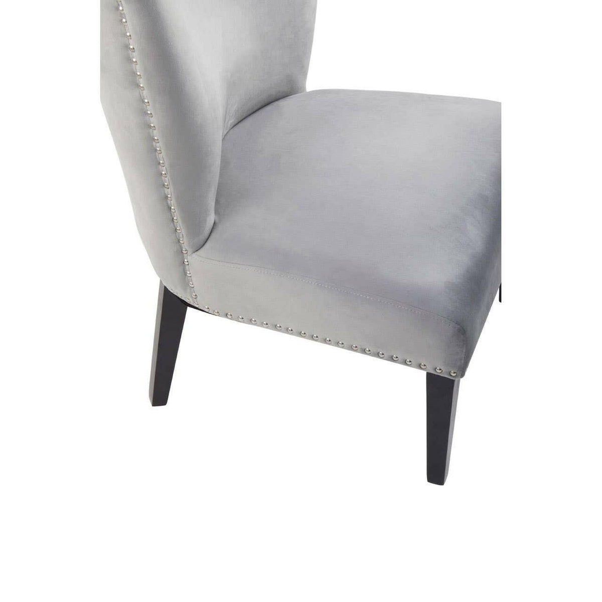 Kensington Townhouse Grey Winged Dining Chair.