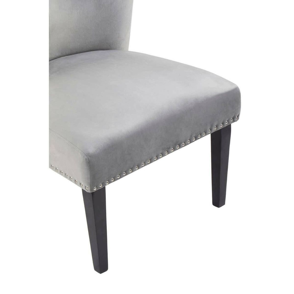 Kensington Townhouse Grey Winged Dining Chair.