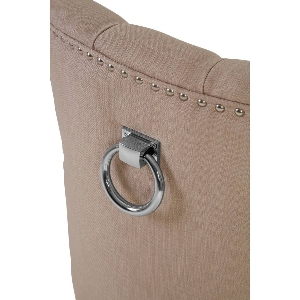 Kensington Townhouse Natural Linen Dining Chair.