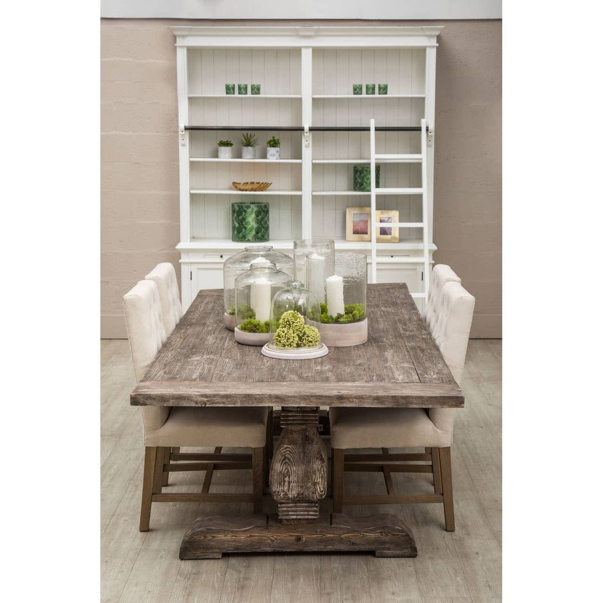 Noosa & Co. Dining Lovina Recycled Pine Wood Dining Table House of Isabella UK