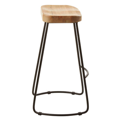 Noosa & Co. Dining Lyon Grey Oak Bar Stool House of Isabella UK