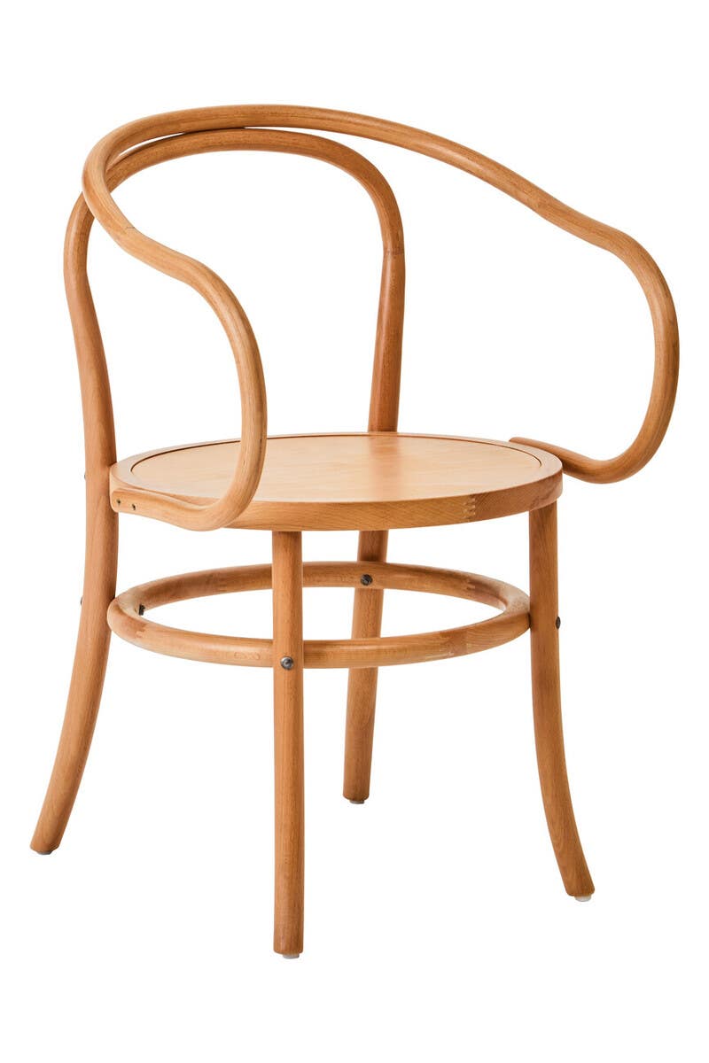 Lyon Natural Beech Wood Dining Chair.