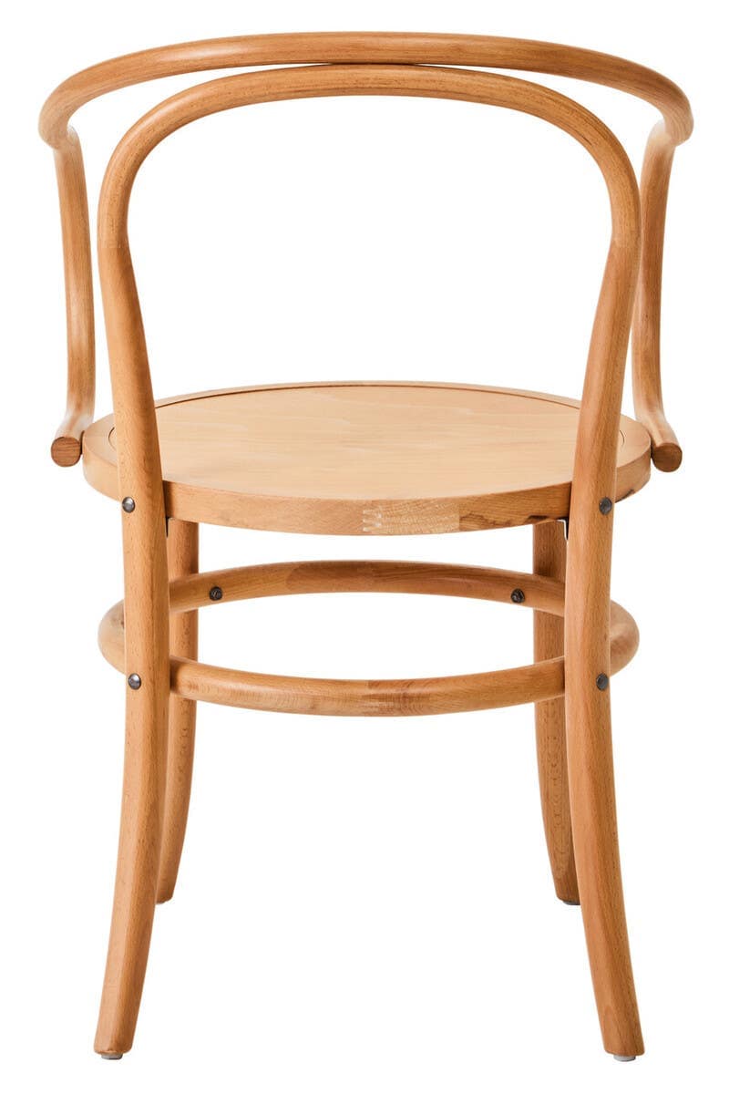 Noosa & Co. Dining Lyon Natural Beech Wood Dining Chair House of Isabella UK