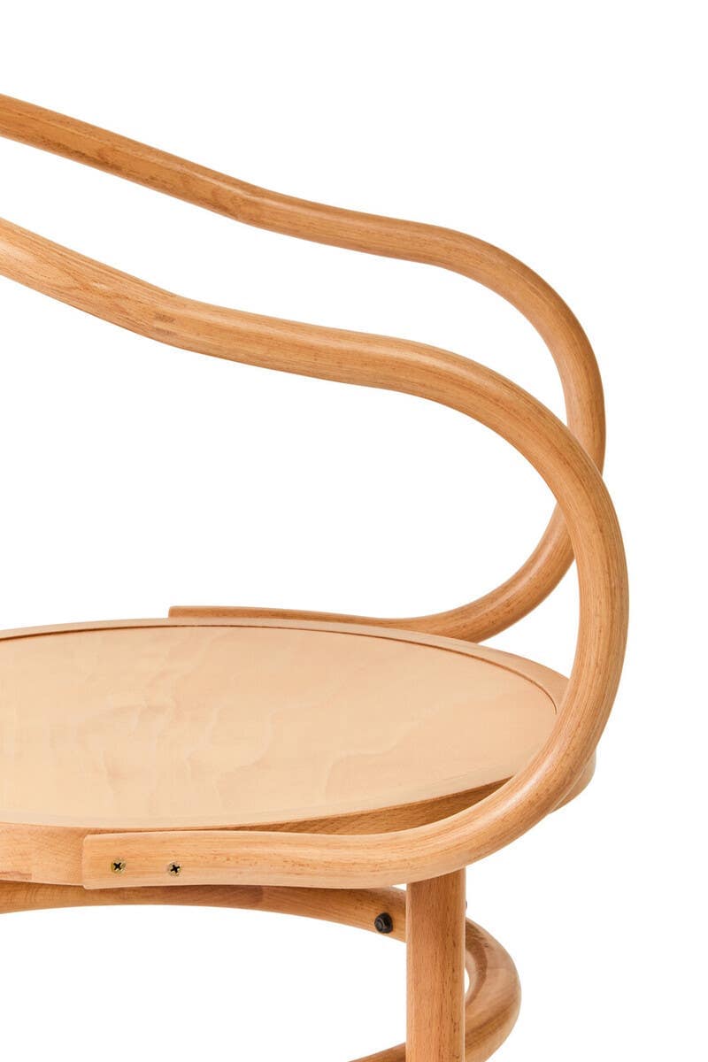 Lyon Natural Beech Wood Dining Chair.