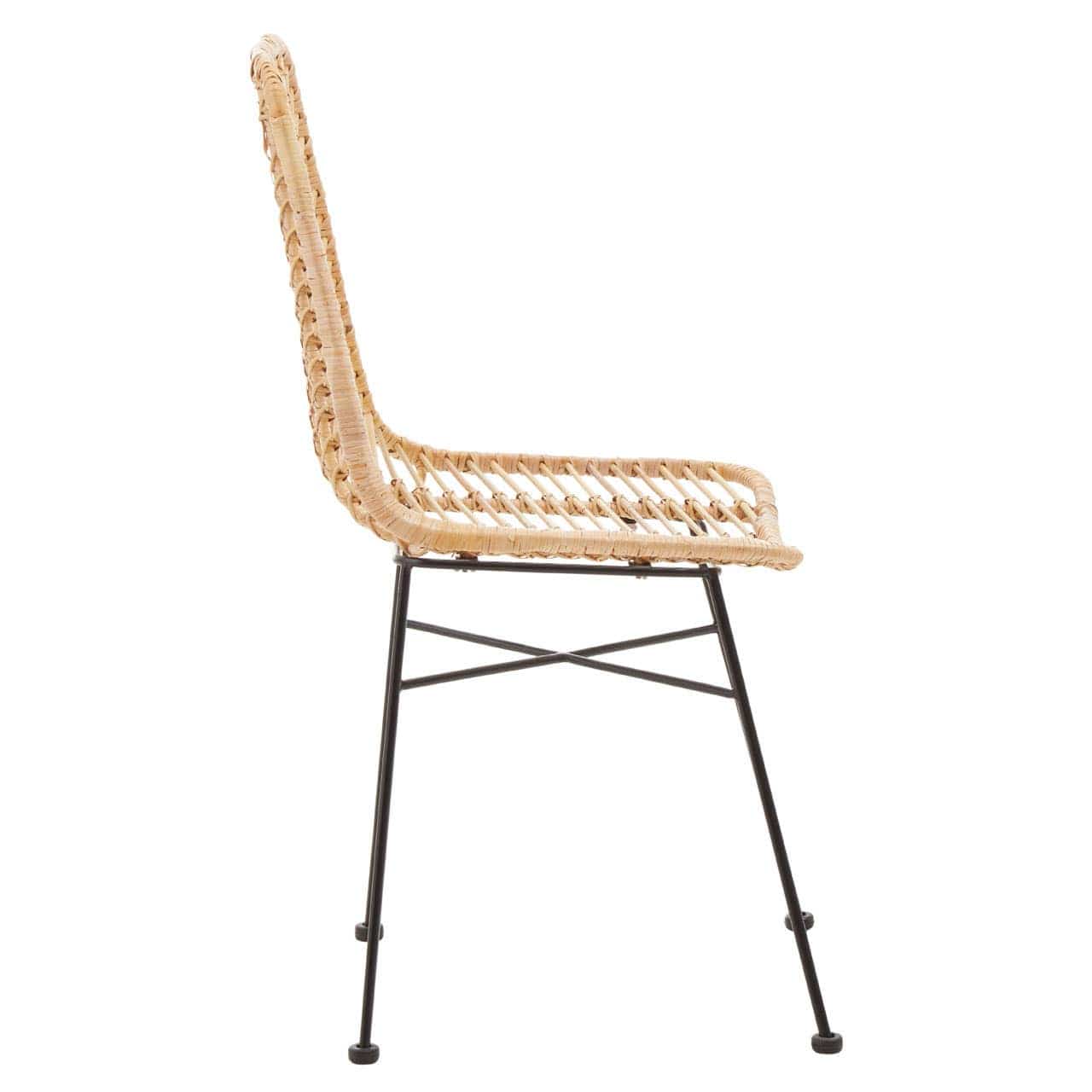 Noosa & Co. Dining Manado Jawit Natural Rattan Chair House of Isabella UK