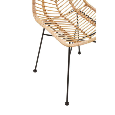 Noosa & Co. Dining Manado Jawit Natural Rattan Chair House of Isabella UK