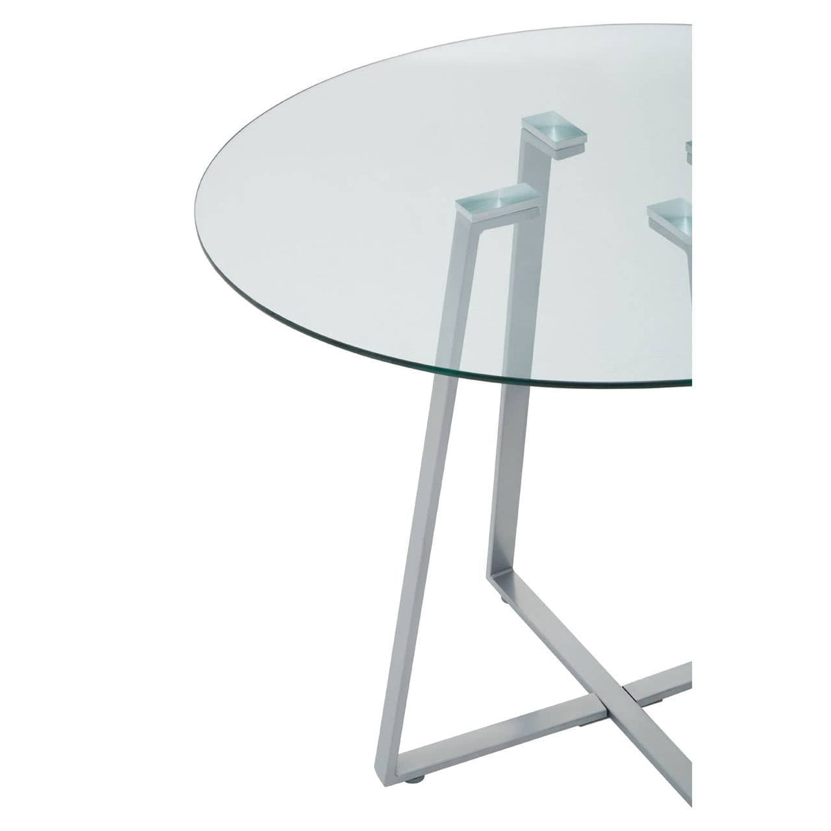 Metropolitan Glass Dining Table.