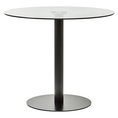 Noosa & Co. Dining Metropolitan Round Matt Black Dining Table House of Isabella UK