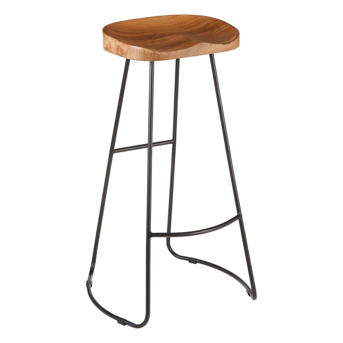 Nandri Acacia Wood Bar Stool.
