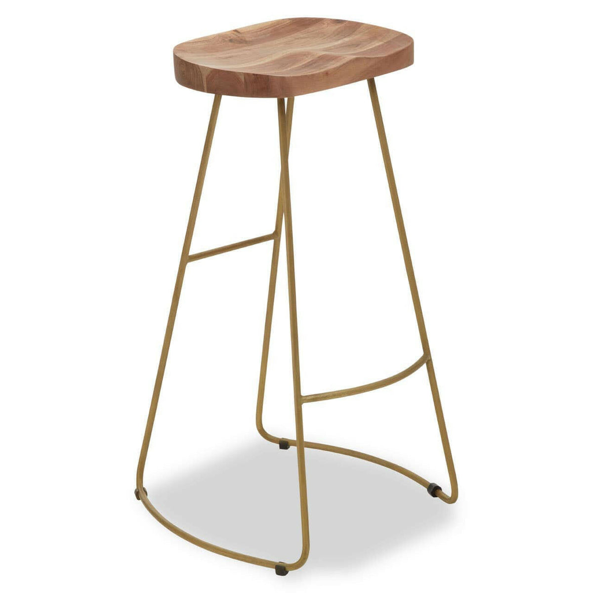 Nandri Acacia Wood Bar Stool.
