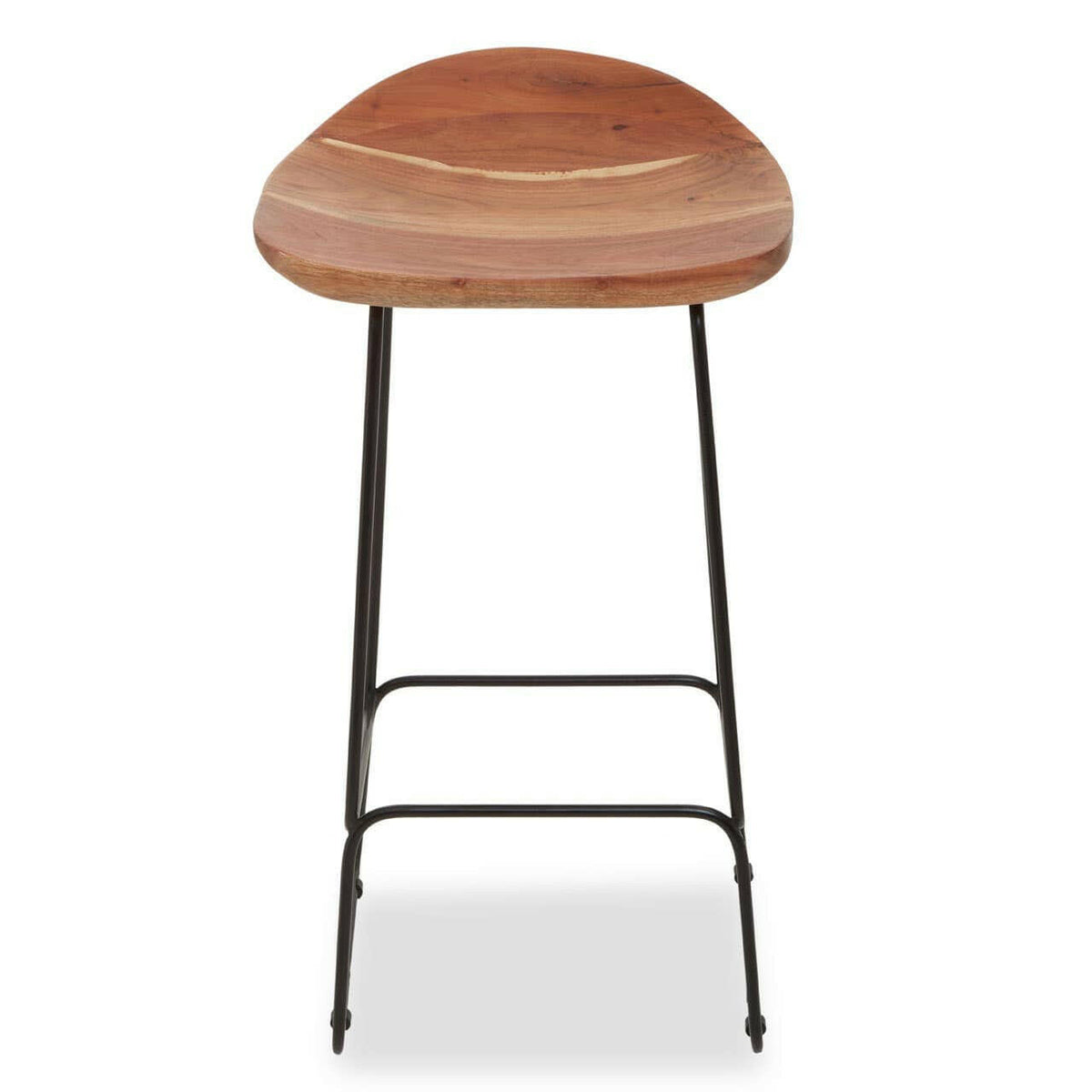 Nandri Black Frame Bar Stool.