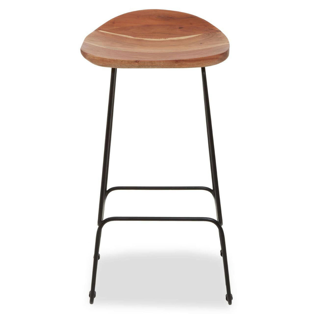 Nandri Black Frame Bar Stool.