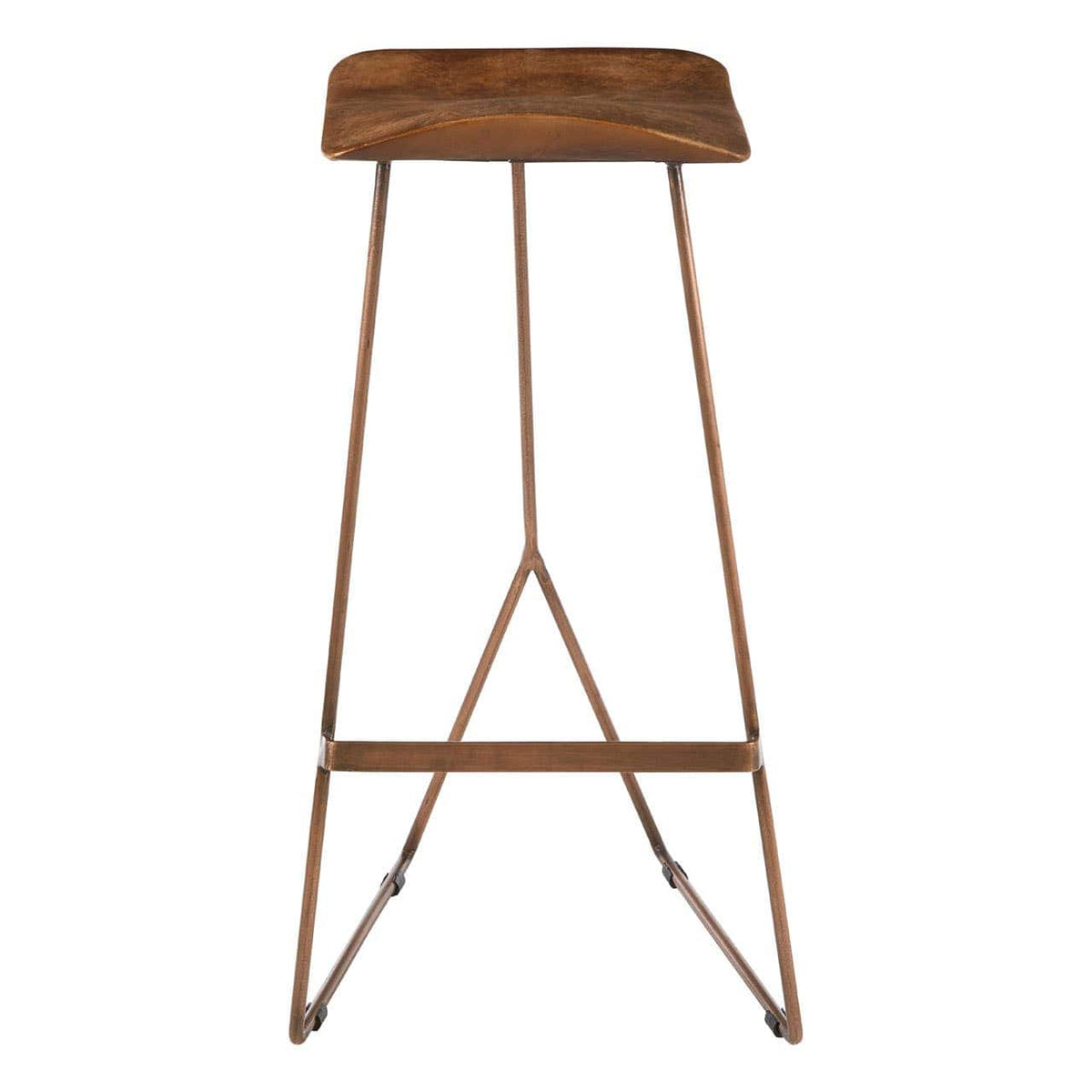 Nandri Leather Bar Stool.