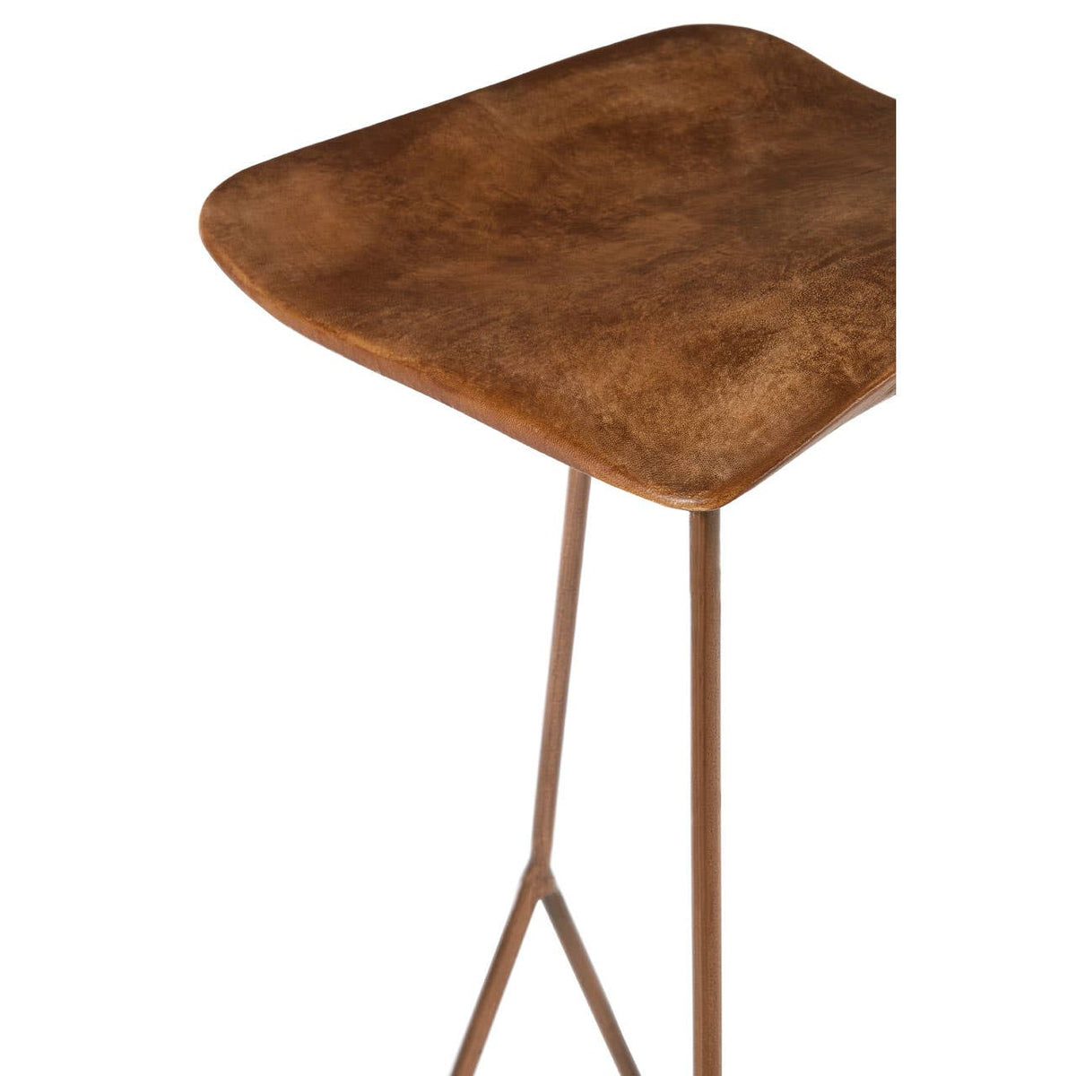 Nandri Leather Bar Stool.