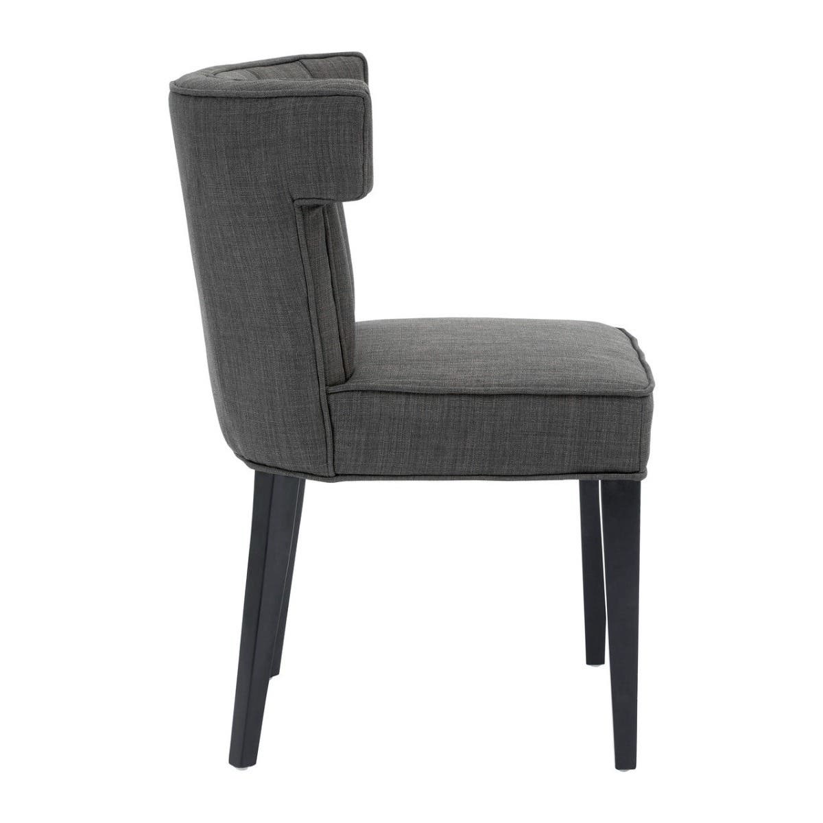 Noosa & Co. Dining Oria Grey Polyester Dining Chair House of Isabella UK