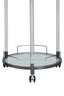 Oria Round Drinks Trolley With Acrylic Supports.