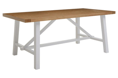 Noosa & Co. Dining Parkside Natural Oak Dining Table House of Isabella UK